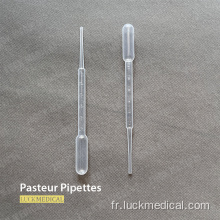 Conseils de pipettes de pasteur 1 ml 3ml 5ml